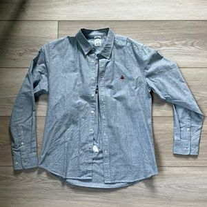 Brooks Brothers mens button shirt Large slim fit